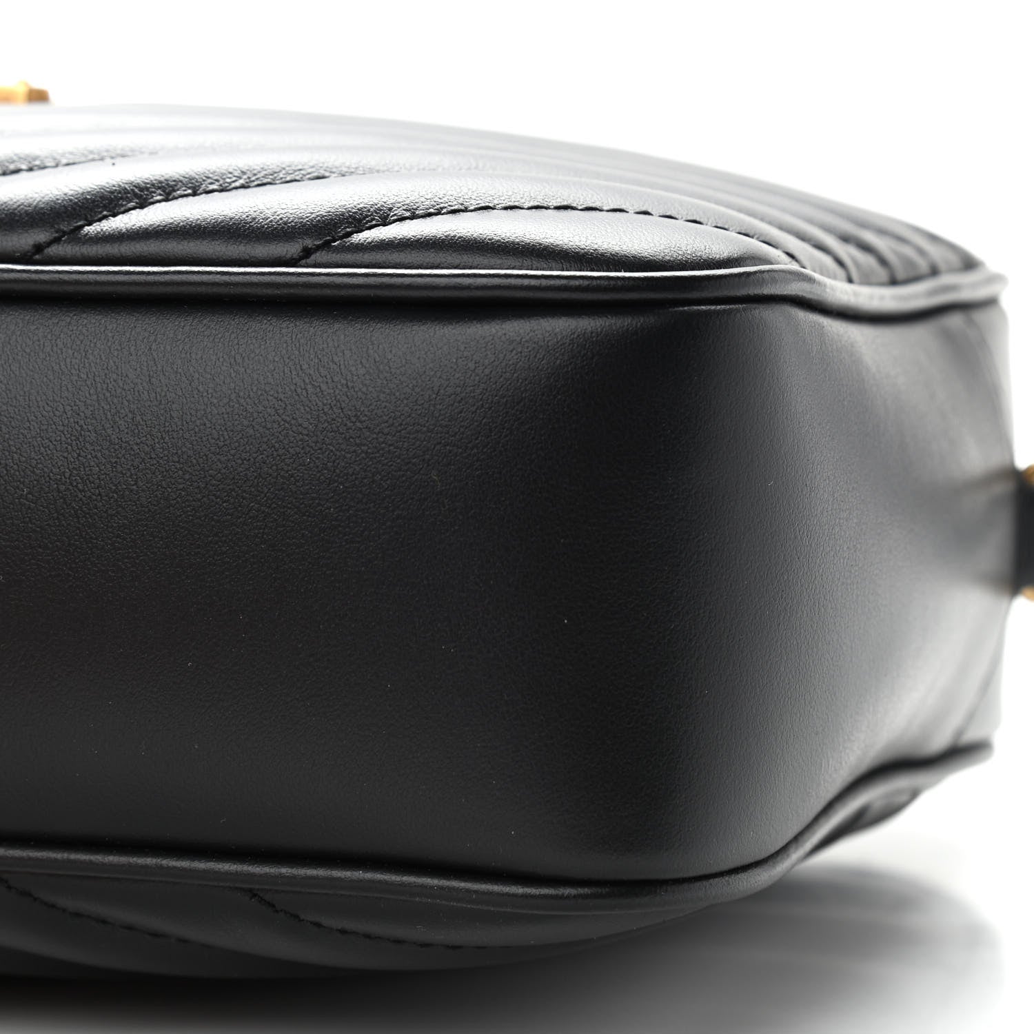 Saint Laurent Calfskin Matelasse Monogram Lou Camera Bag Black 11 of 11