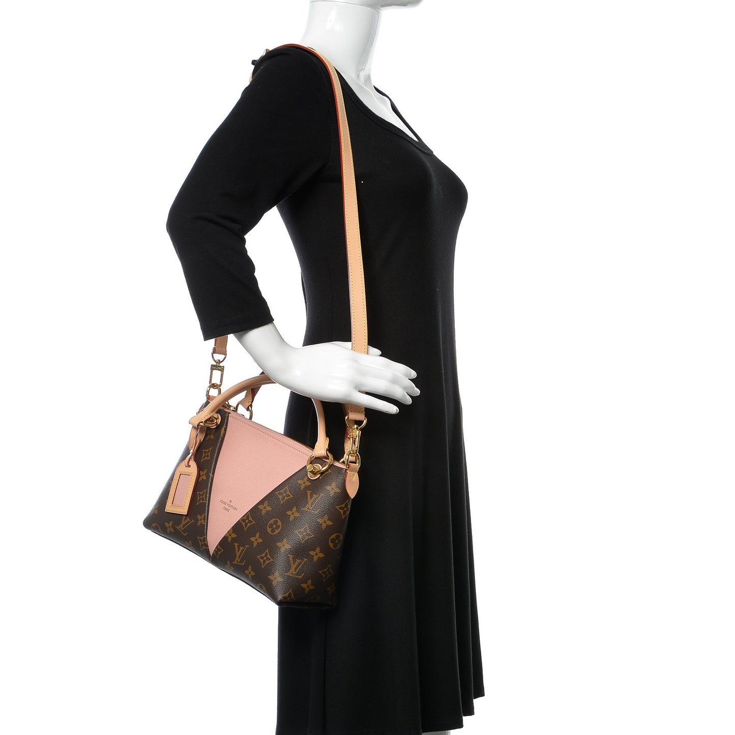 Monogram V Tote BB Rose Poudre
