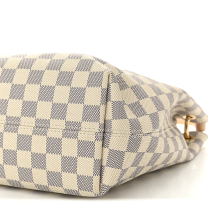 Louis Vuitton Damier Azur Graceful PM Rose Ballerine 9 of 9
