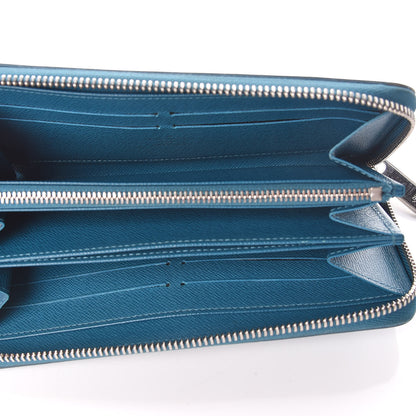 Louis Vuitton Epi Zippy Wallet Cyan 5 of 12