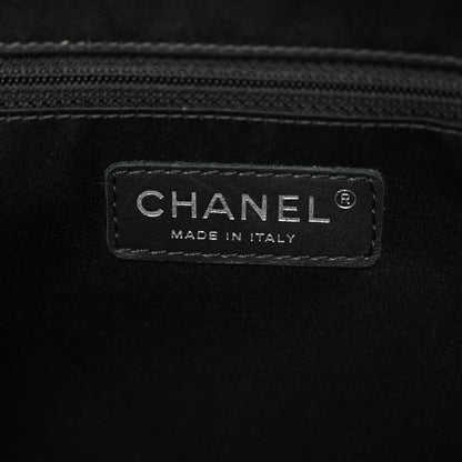 Chanel Caviar Quilted XL Grand Shopping Tote GST Black 6 of 10