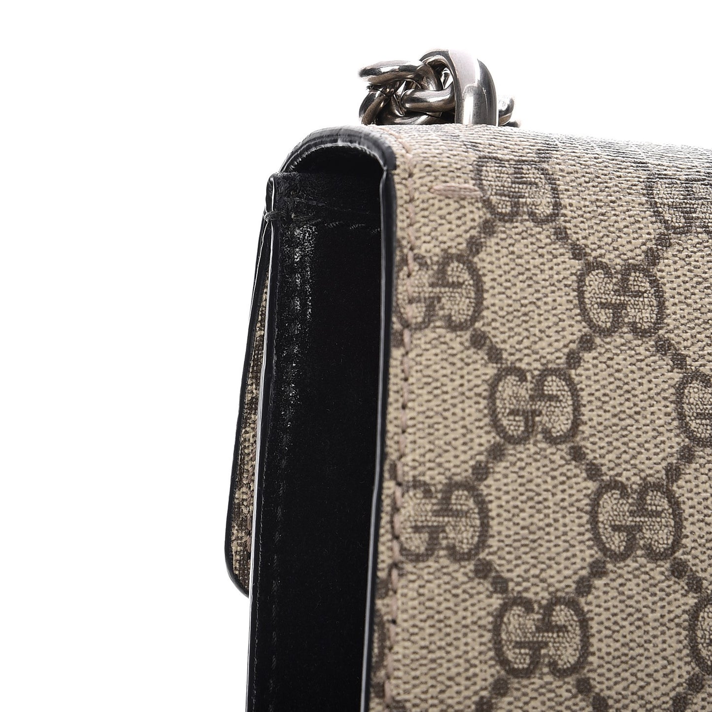 GG Supreme Monogram Mini Dionysus Shoulder Bag Black