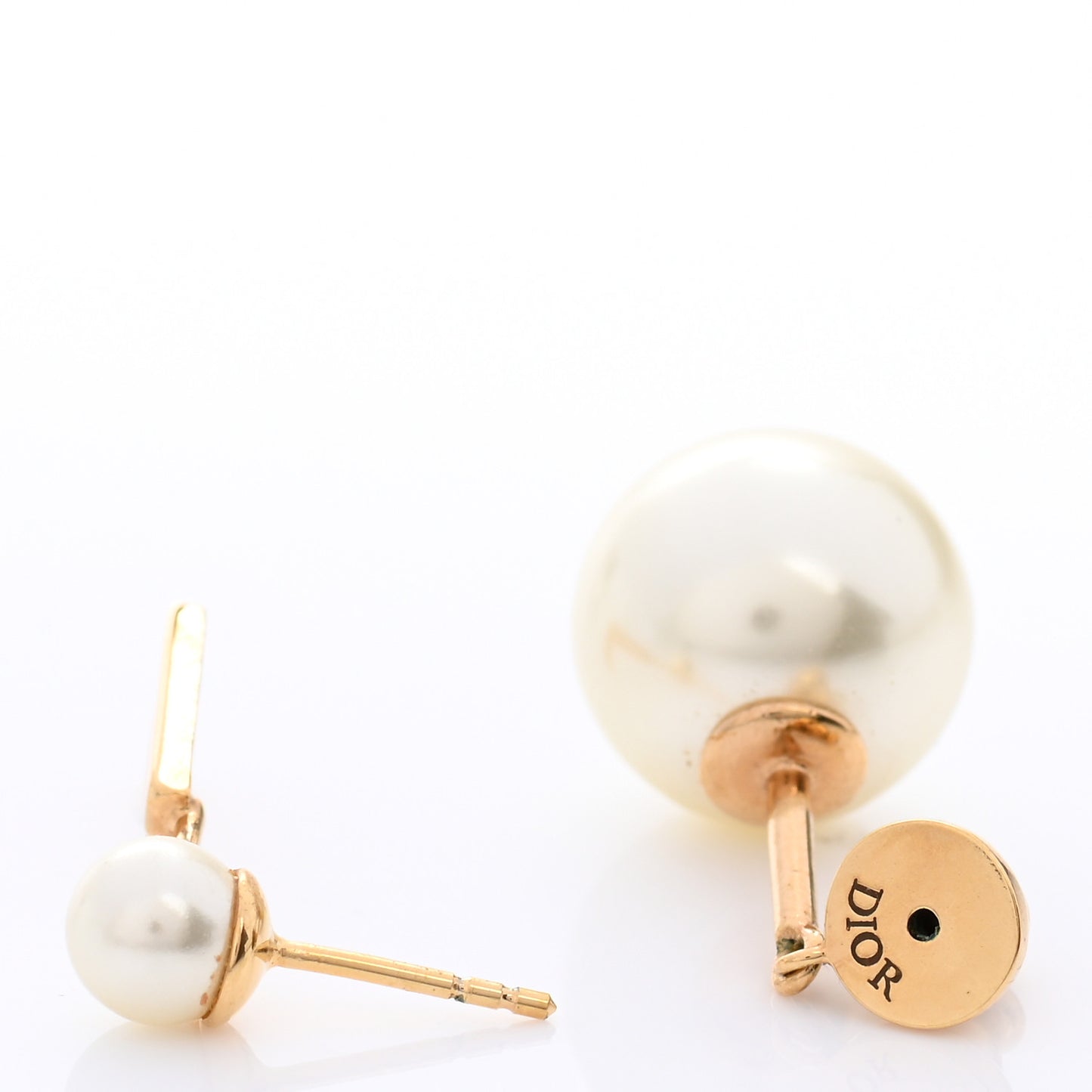 Pearl My ABCDior L Tribale Earring Gold