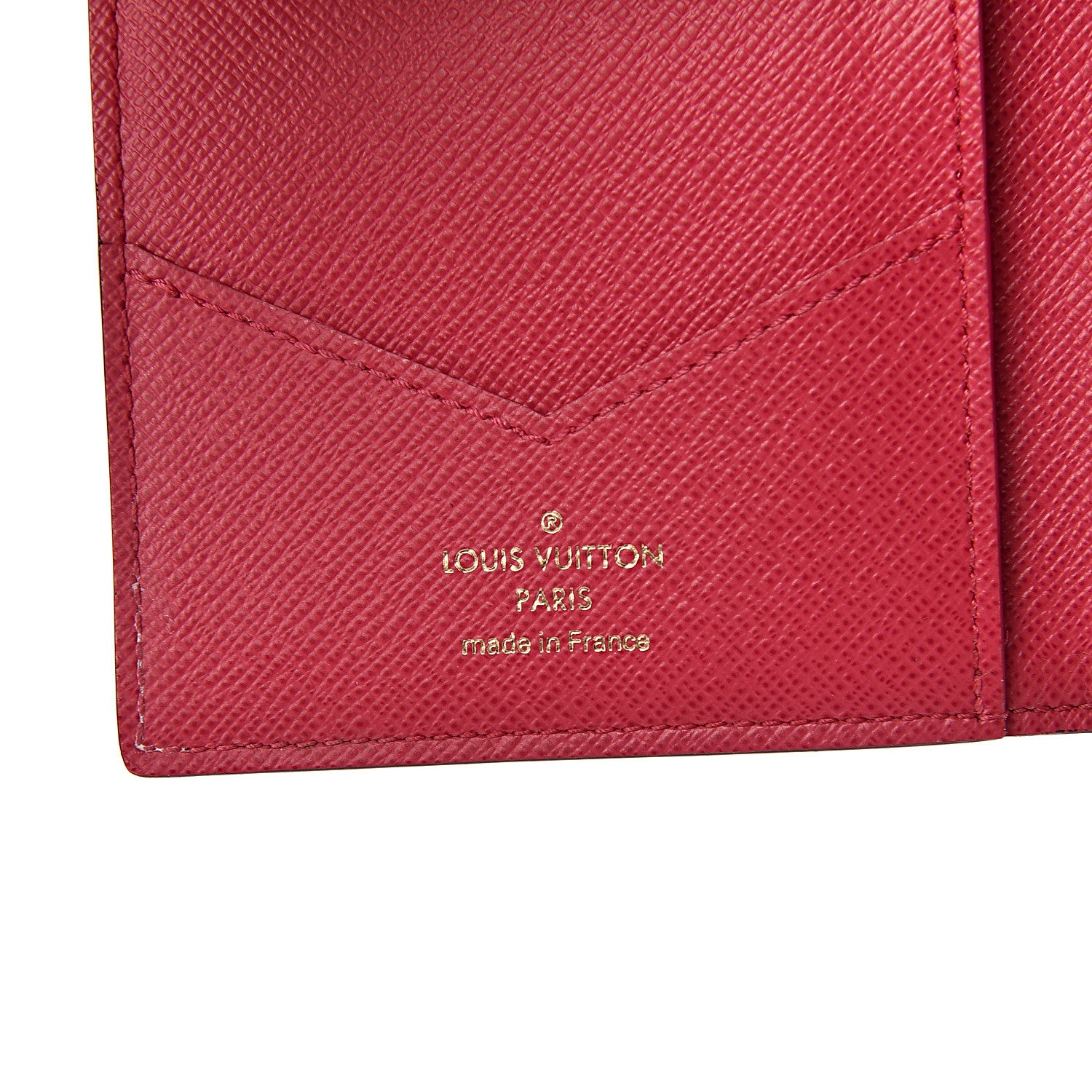 Louis Vuitton Monogram My LV Heritage Passport Cover Fuchsia White 7 of 9