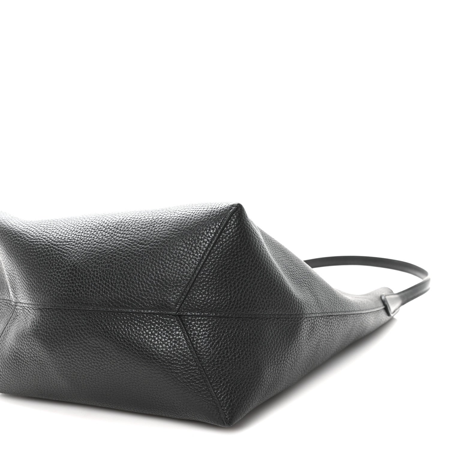 Mansur Gavriel Pebbled Calfskin Everyday Cabas Black 9 of 9