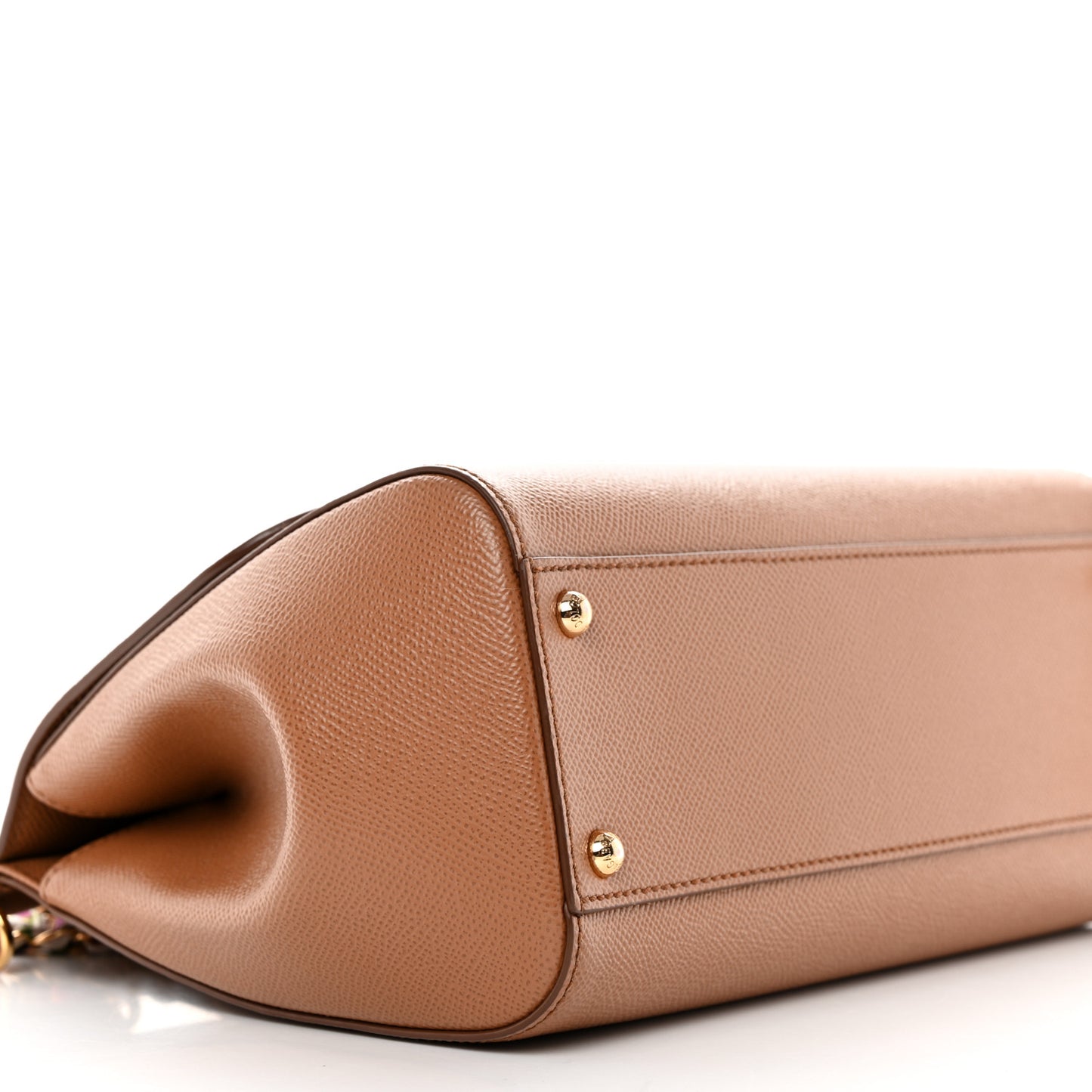 Dauphine Medium Miss Sicily Satchel With Scarf Caramello