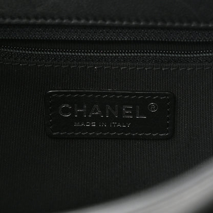 Chanel Calfskin Quilted Large Shopping Tote Black 6 of 10