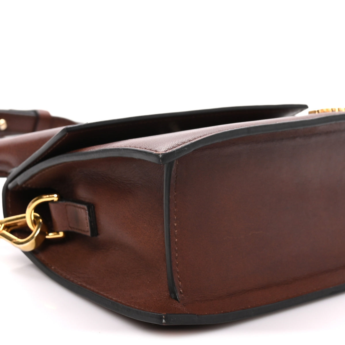 Jacquemus Smooth Calfskin Le Chiquito Moyen Dark Brown 8 of 9
