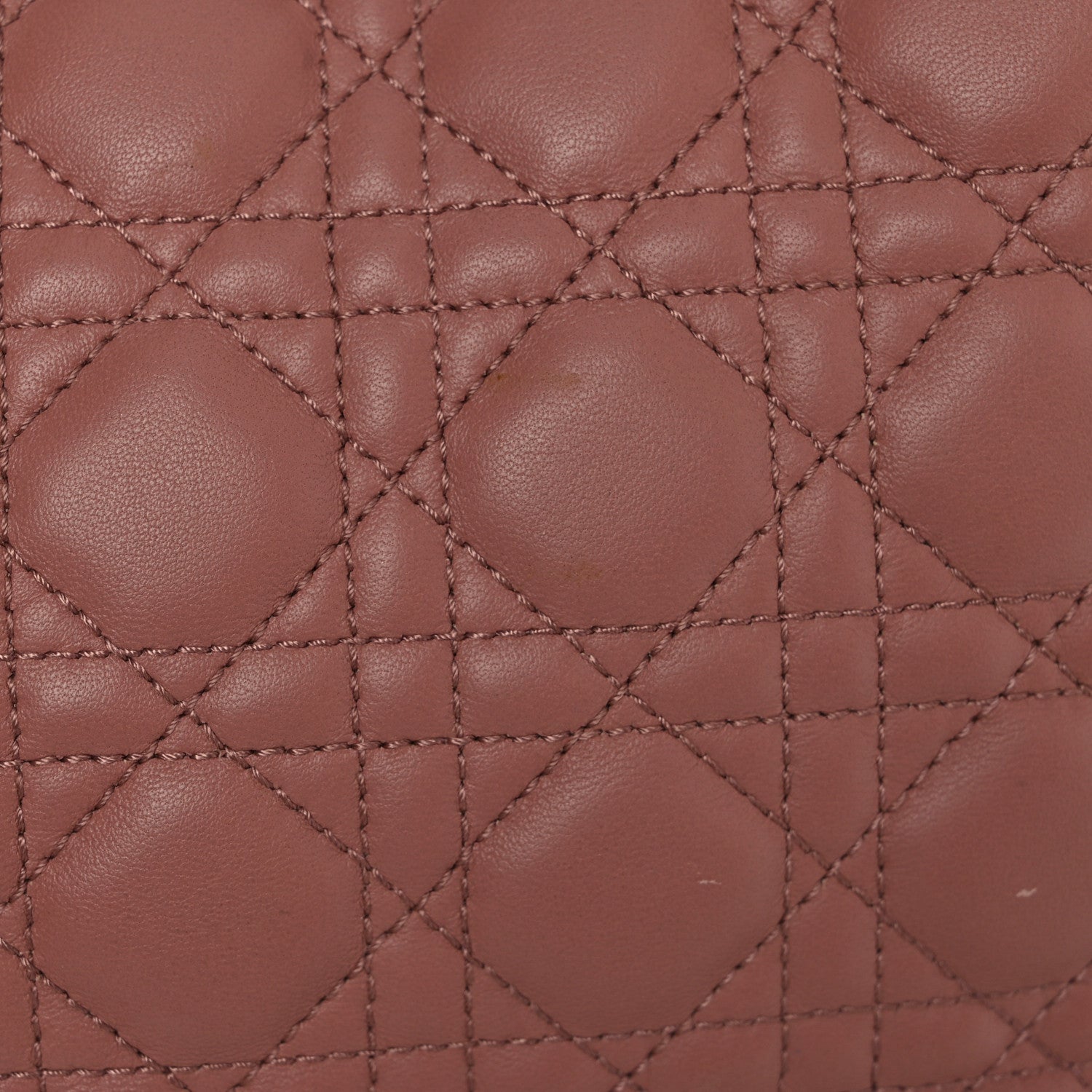 Christian Dior Lambskin Cannage Large Dior Soft Shopping Tote Bois de Rose 13 of 20