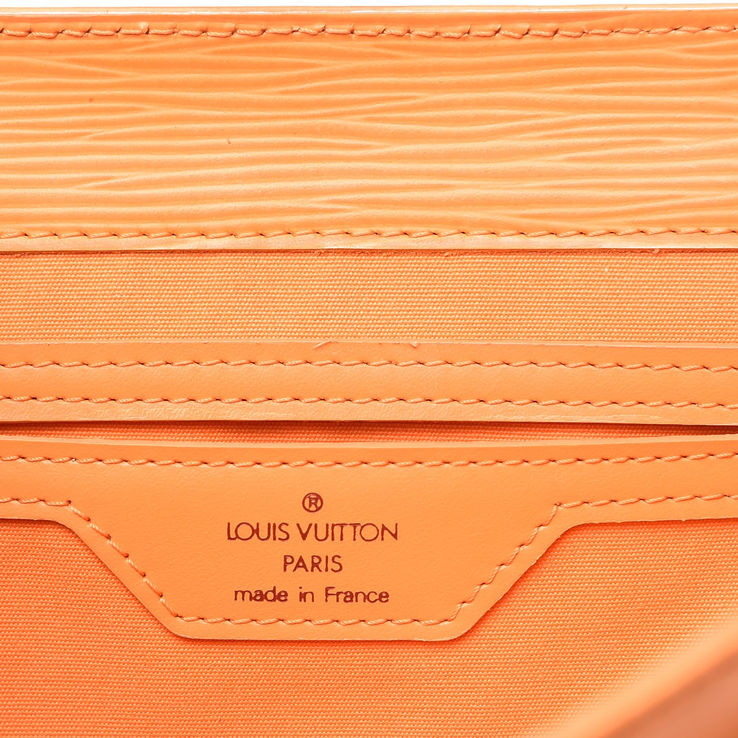 Louis Vuitton Epi Sac Plat PM Mandarin 6 of 8