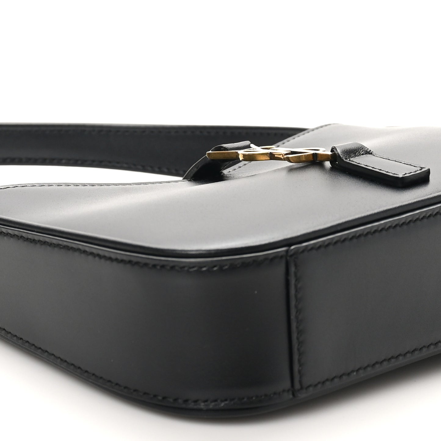 Smooth Calfskin Le 5 A 7 Mini Hobo Black