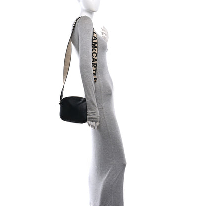 Stella McCartney Eco Alter Nappa Perforated Logo Small Camera Black 2 of 9
