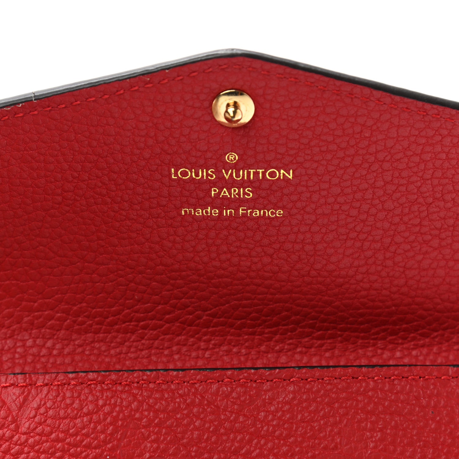 Louis Vuitton Empreinte Key Pouch Cherry 6 of 11