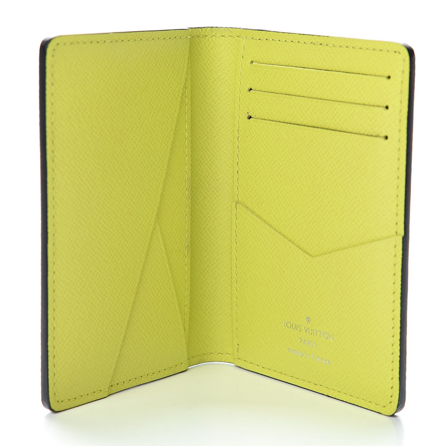 Monogram Taiga Pocket Organizer Yellow