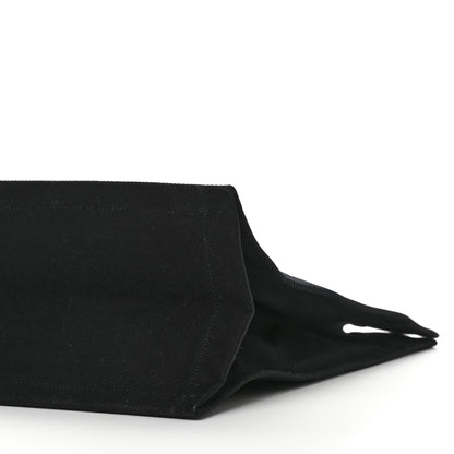 Saint Laurent Linen Calfskin Rive Gauche Tote Black 9 of 9