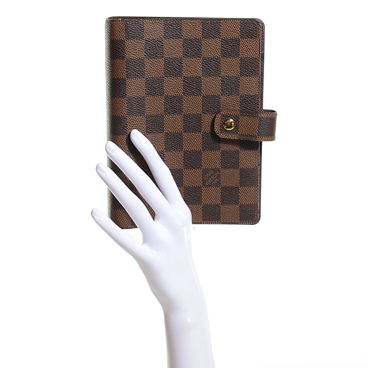 Louis Vuitton Damier Ebene Medium Ring Agenda Cover 2 of 7