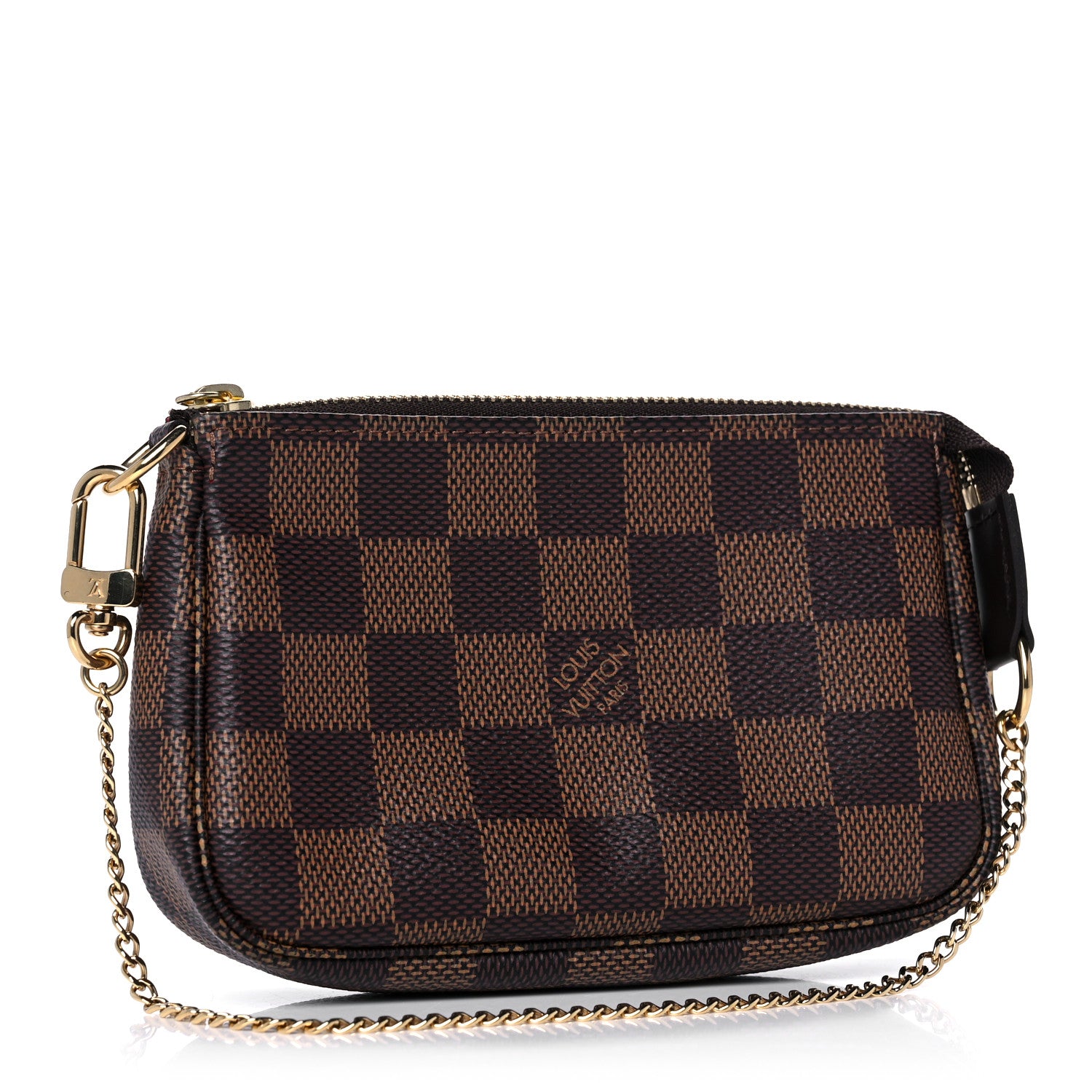 Louis Vuitton Damier Ebene Mini Pochette Accessories 3 of 13