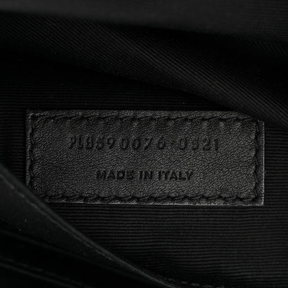 Saint Laurent Canvas Monogram Belt Bag Black 7 of 10