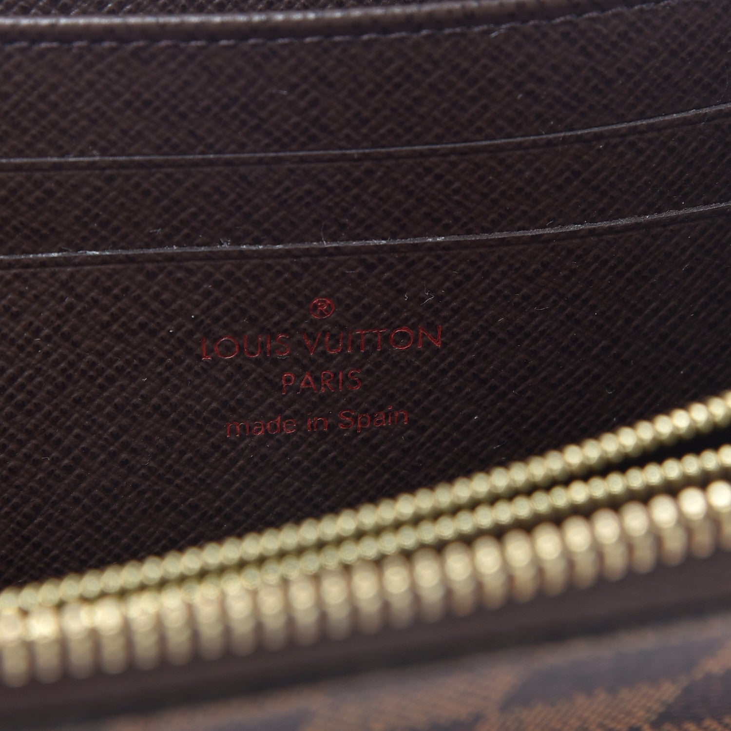 Louis Vuitton Damier Ebene Zippy Compact Wallet 6 of 6