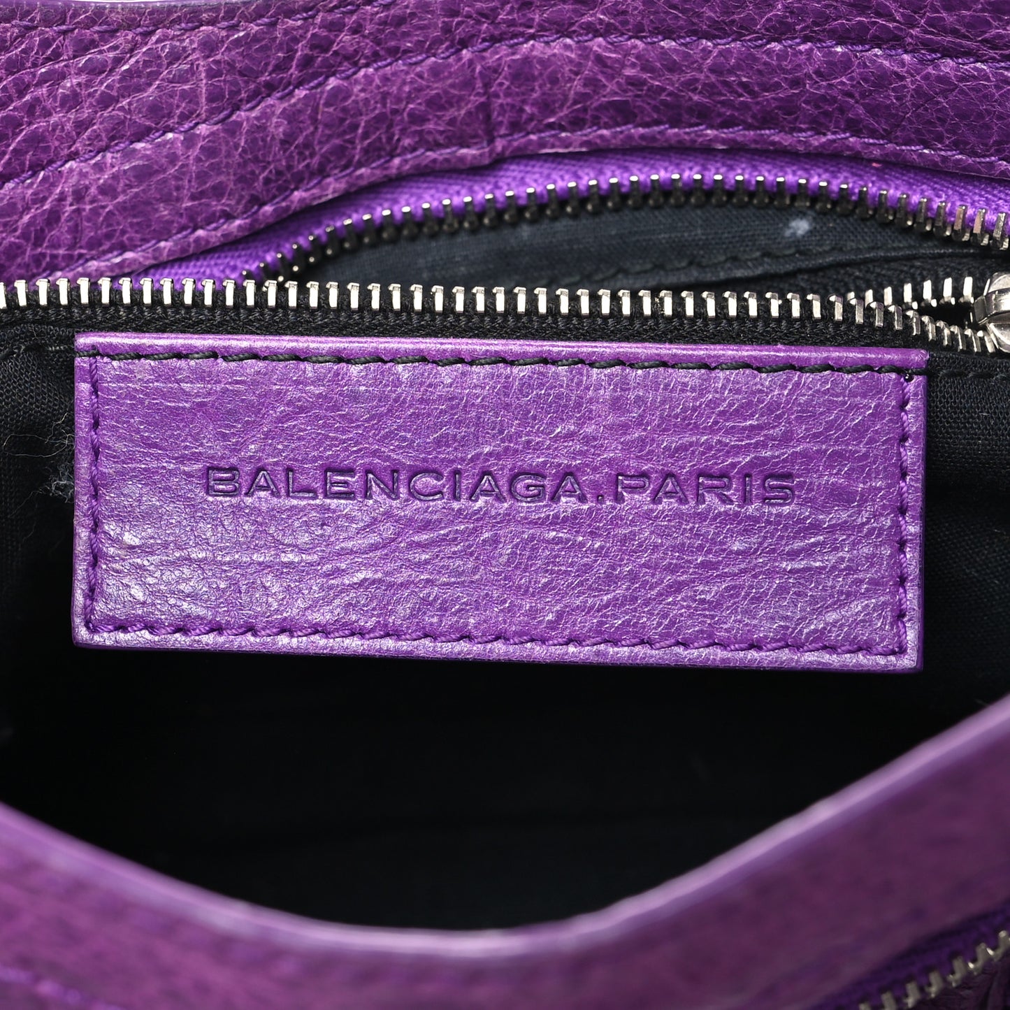 Agneau Giant 12 Silver Hardware Mini City Ultraviolet