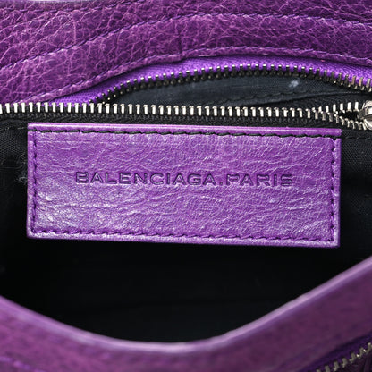 Balenciaga Agneau Giant 12 Silver Hardware Mini City Ultraviolet 7 of 16