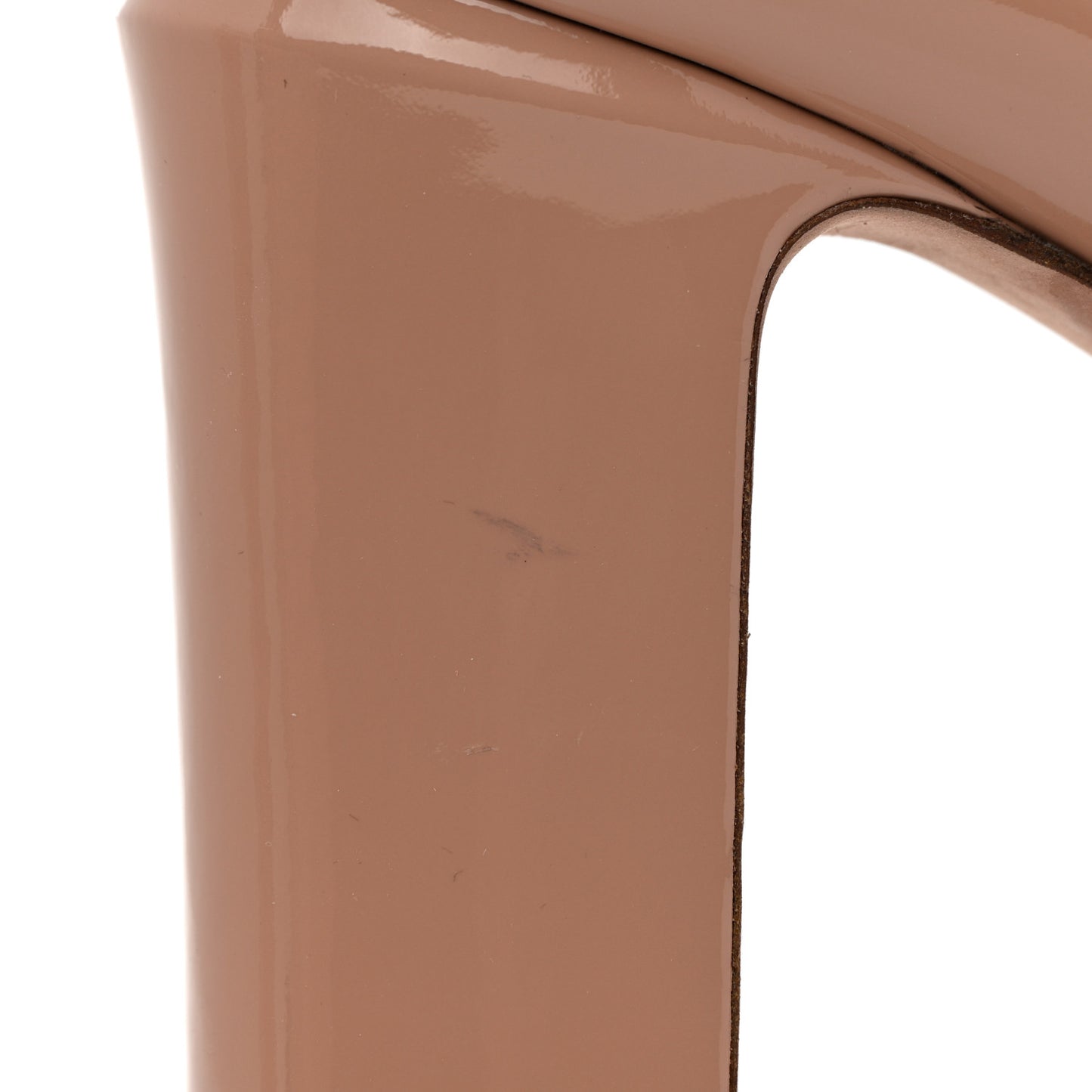 Patent Tan-Go 50/120mm Platform Pumps 40 Rose Cannelle