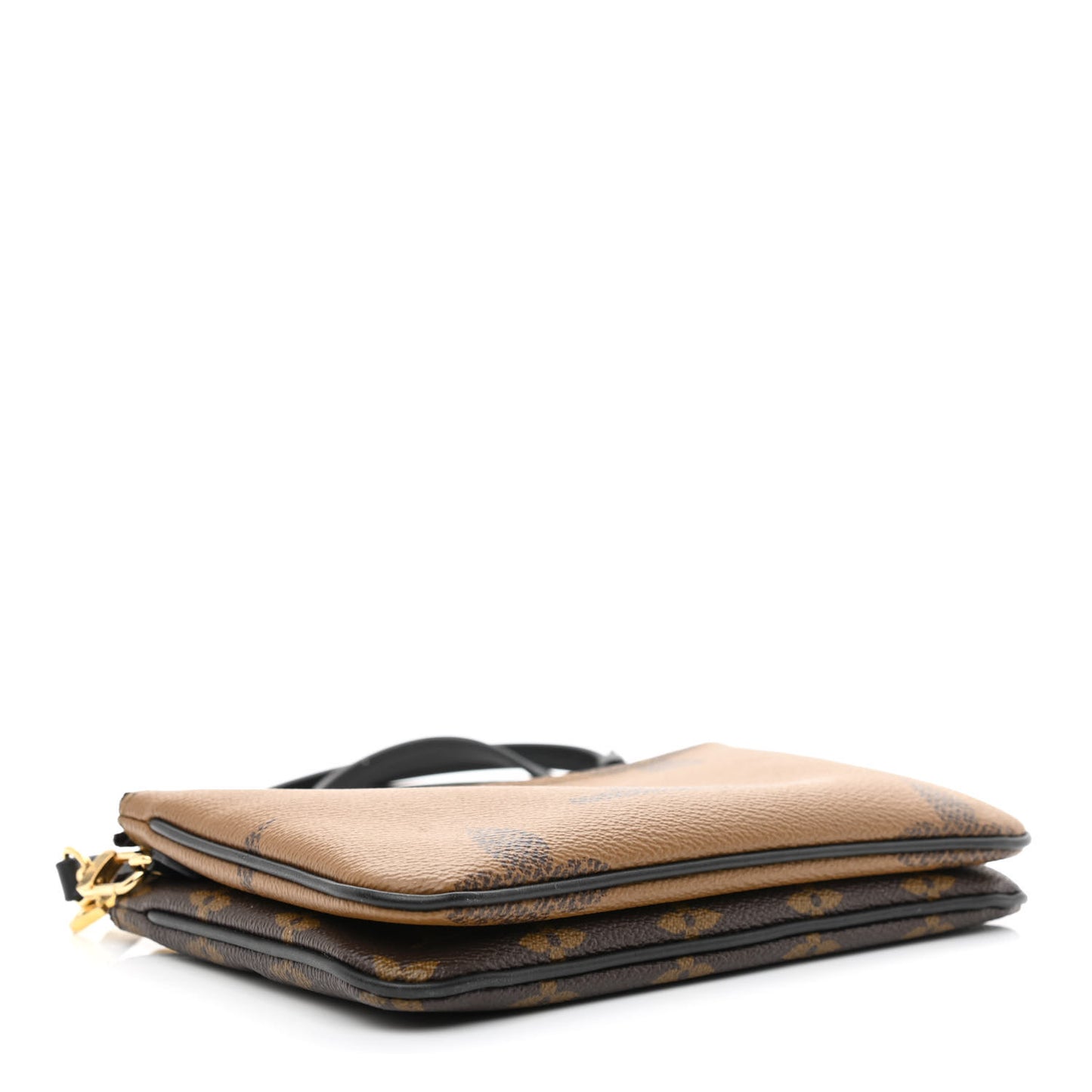 Reverse Monogram Giant Double Zip Pochette