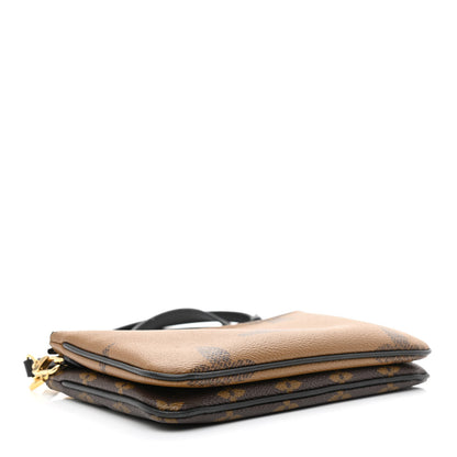 Louis Vuitton Reverse Monogram Giant Double Zip Pochette 4 of 12