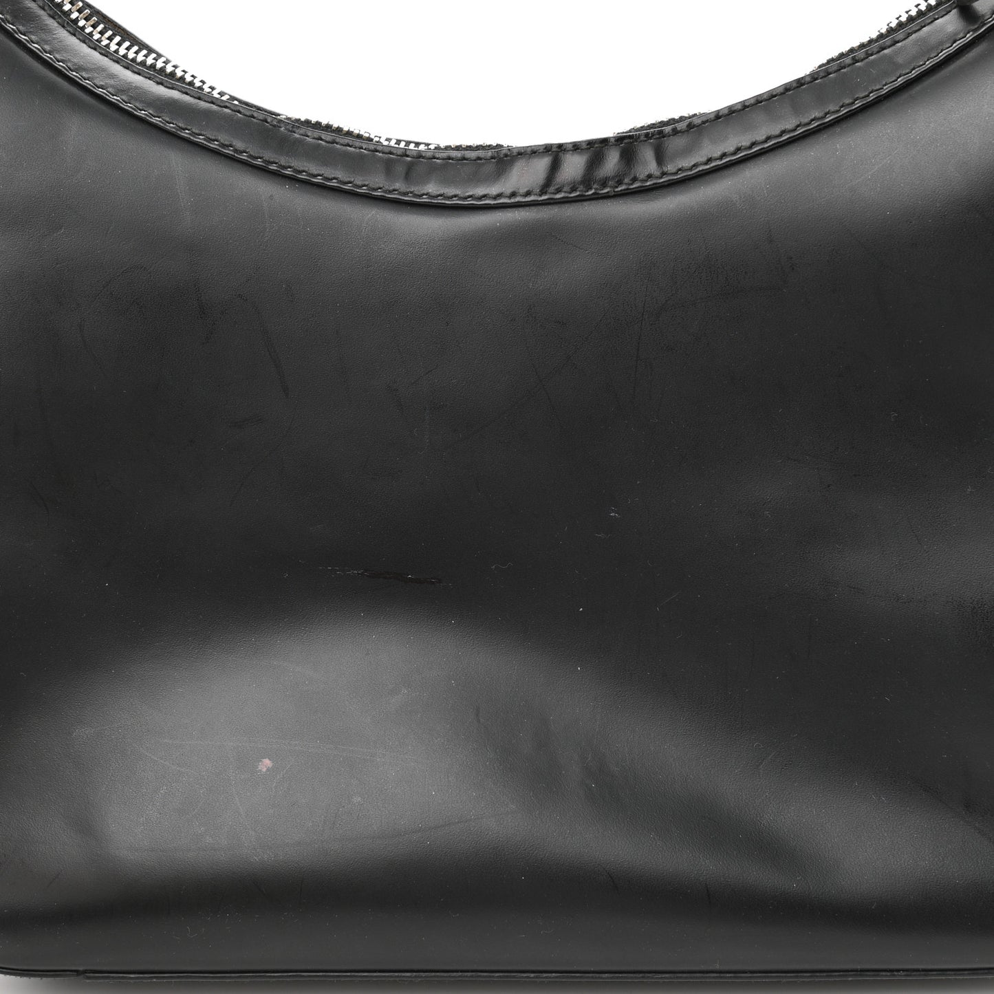 Calfskin Interlocking G Shoulder Bag Black