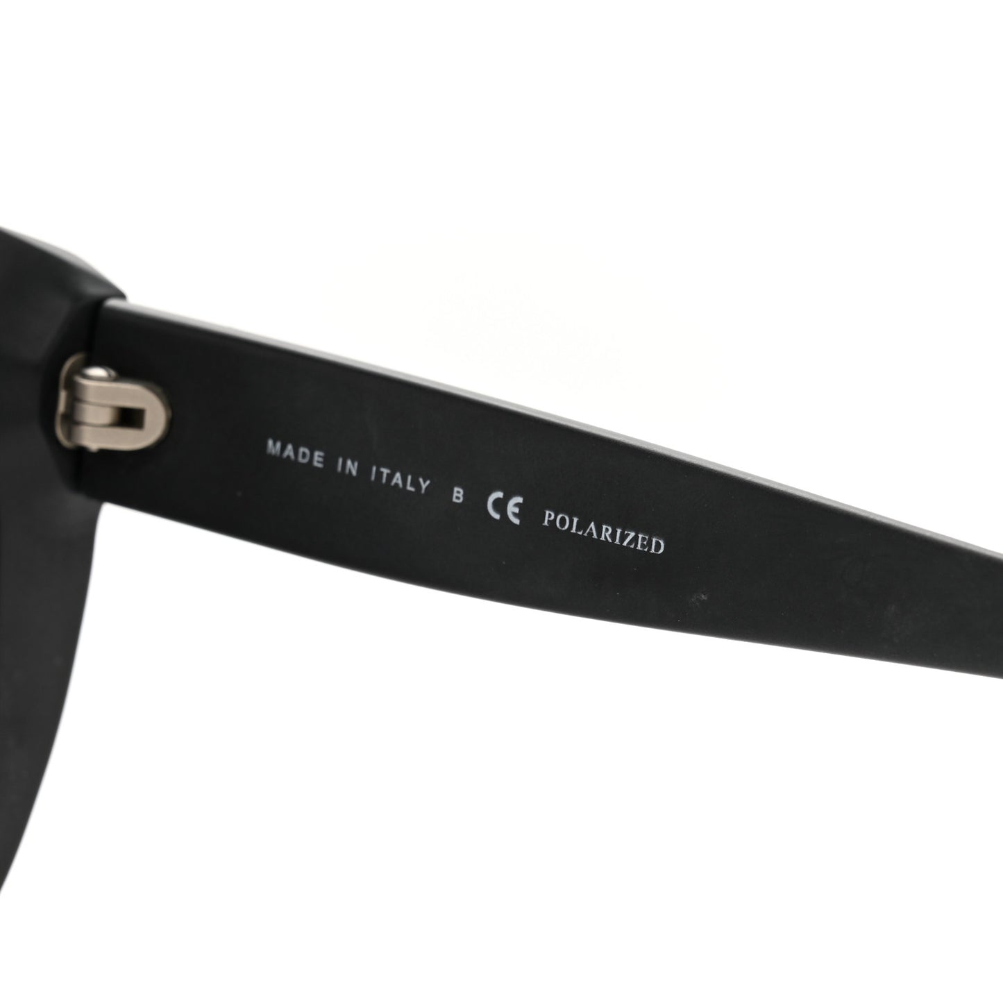 Tweed Effect CC Polarized Butterfly Signature Sunglasses 5332 Black