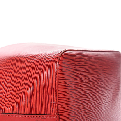 Louis Vuitton Epi Petit Noe Castillan Red 18 of 25