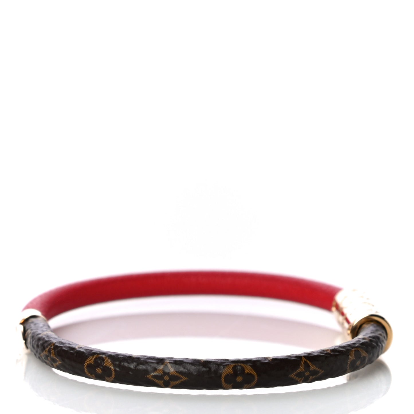 Monogram Daily Confidential Bracelet 19 Red