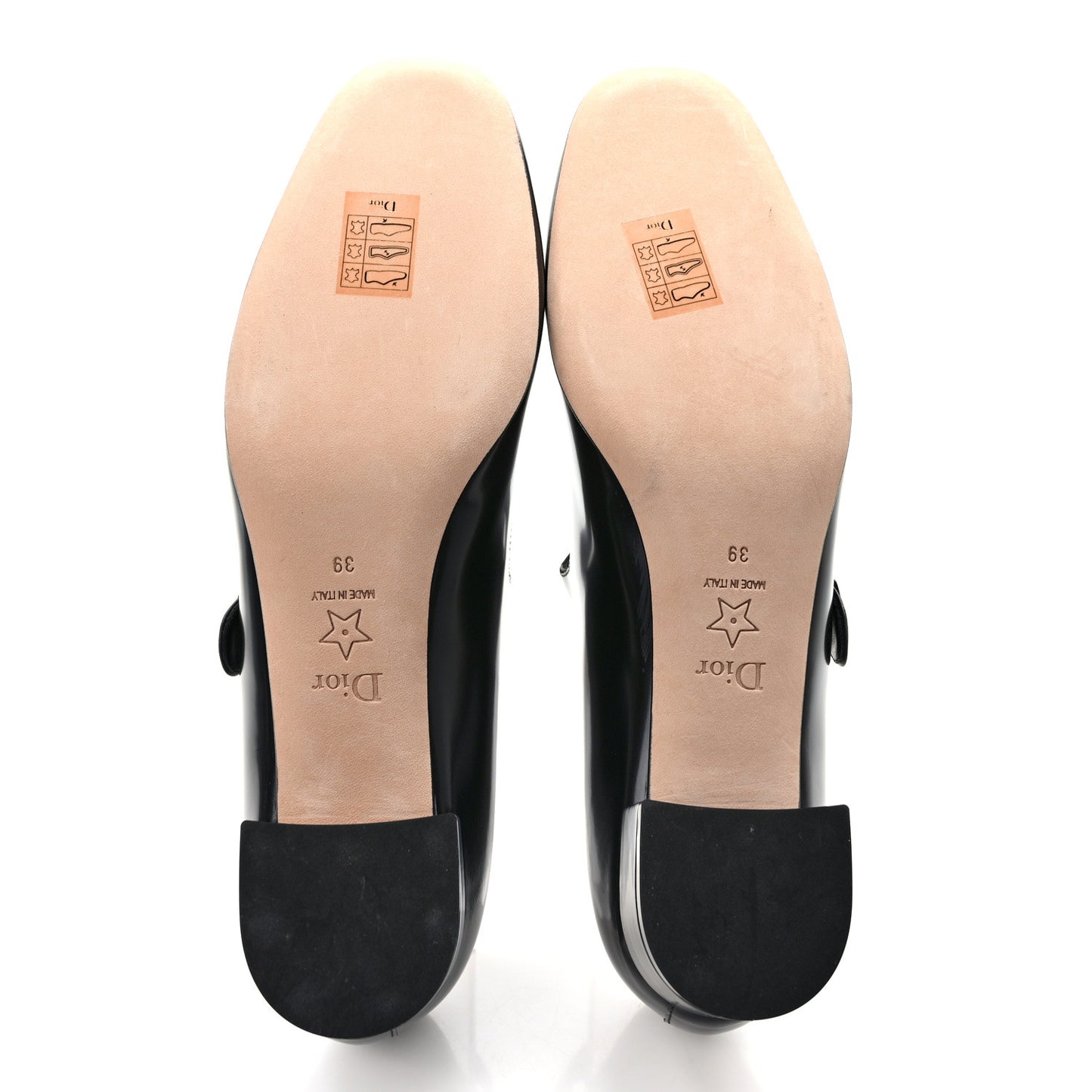 Brushed Calfskin Uniform 30mm Pumps 39 Black
