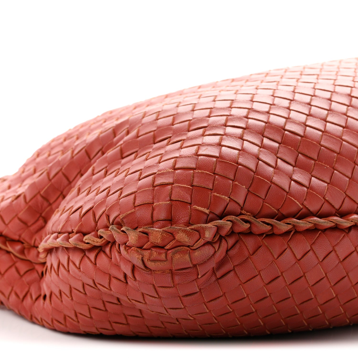 Bottega Veneta Nappa Intrecciato Large Veneta Hobo Brique 9 of 10