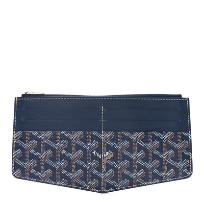 Goyard Goyardine Insert Louise Wallet Navy 1 of 6