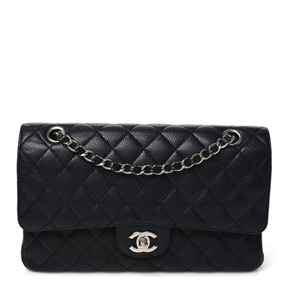Chanel Caviar Quilted Medium Double Flap Black 1 of 11
