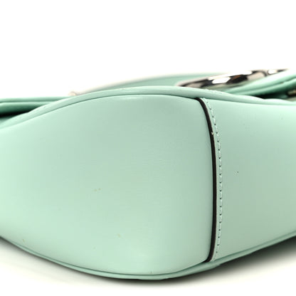 Gucci Calfskin Matelasse Small GG Marmont Shoulder Bag Water Green 10 of 12