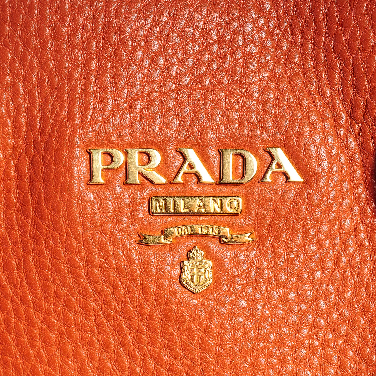 Vitello Daino Shopping Tote Rame