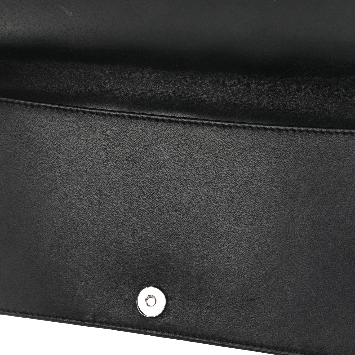 Christian Dior Lambskin Cannage Lady Dior Convertible Clutch Black 12 of 21