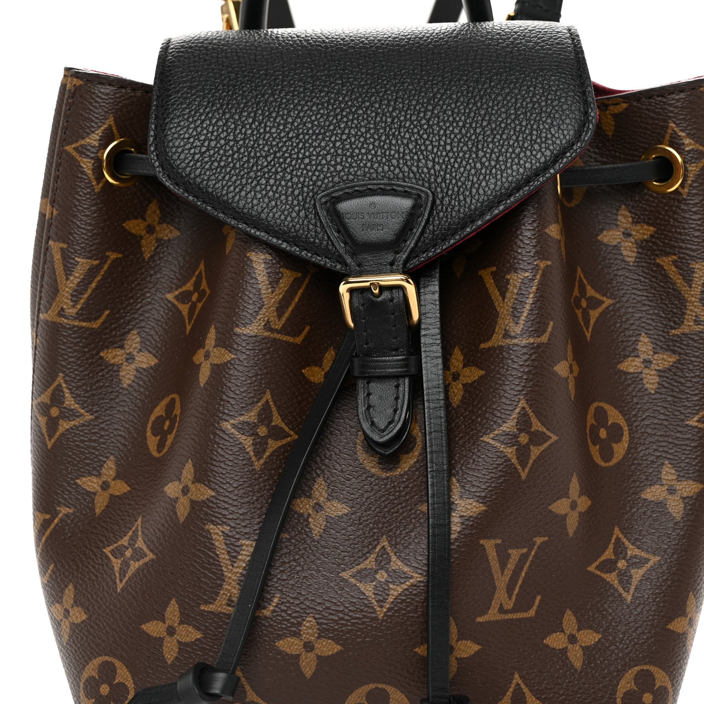 Monogram BB Montsouris NM Backpack Black