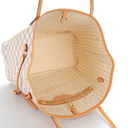Louis Vuitton Damier Azur Neverfull MM 5 of 7
