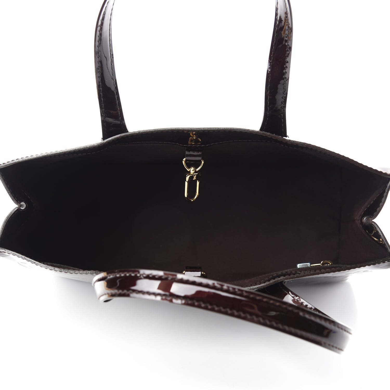 Louis Vuitton Vernis Wilshire PM Amarante 5 of 10