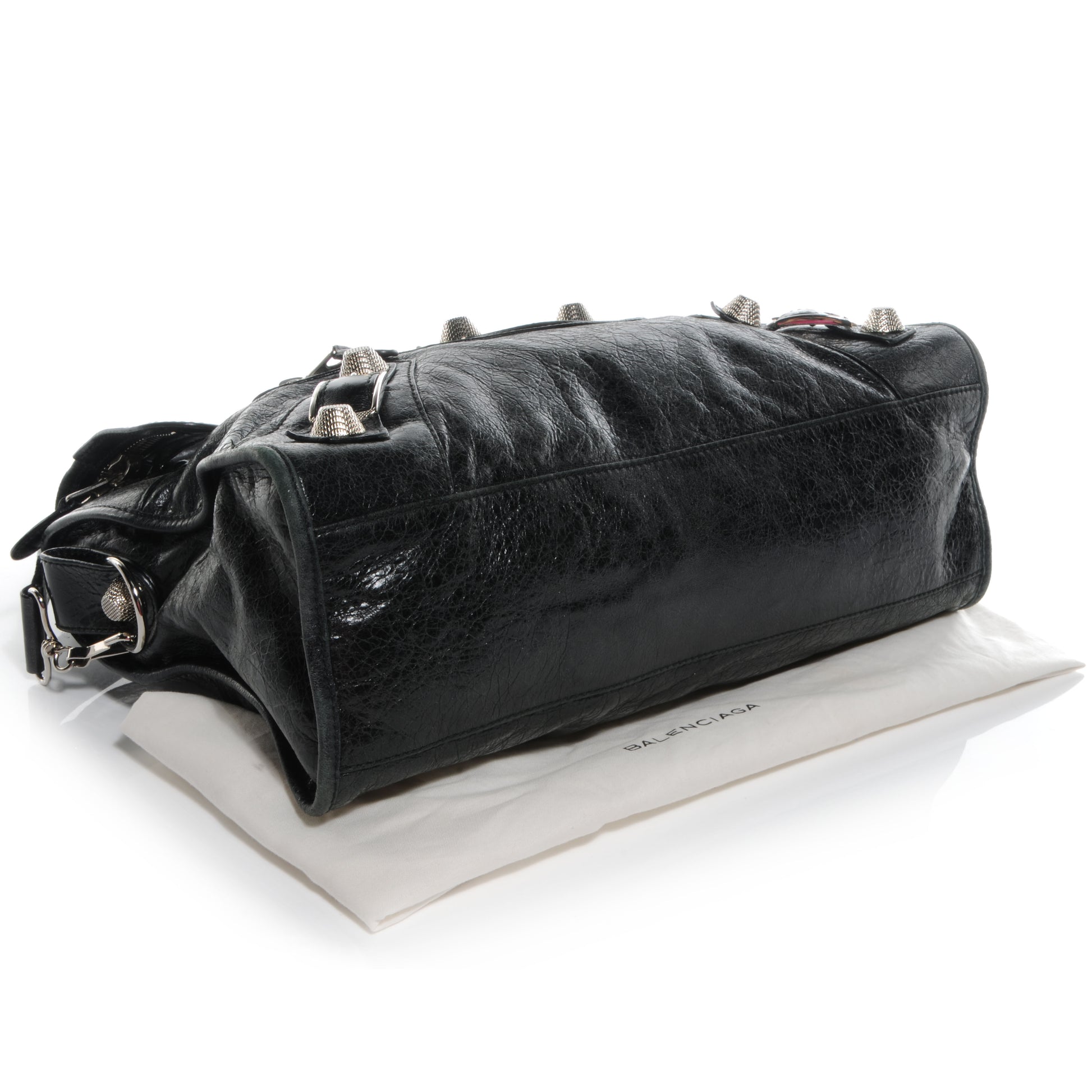 Balenciaga Agneau Giant 21 Silver Hardware City Black 5 of 9