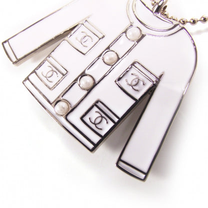Chanel Pearl Enamel Blazer Jacket Charm 4 of 4
