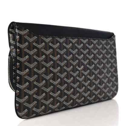 Goyard Goyardine Sainte Marie Soft Clutch Black 3 of 8
