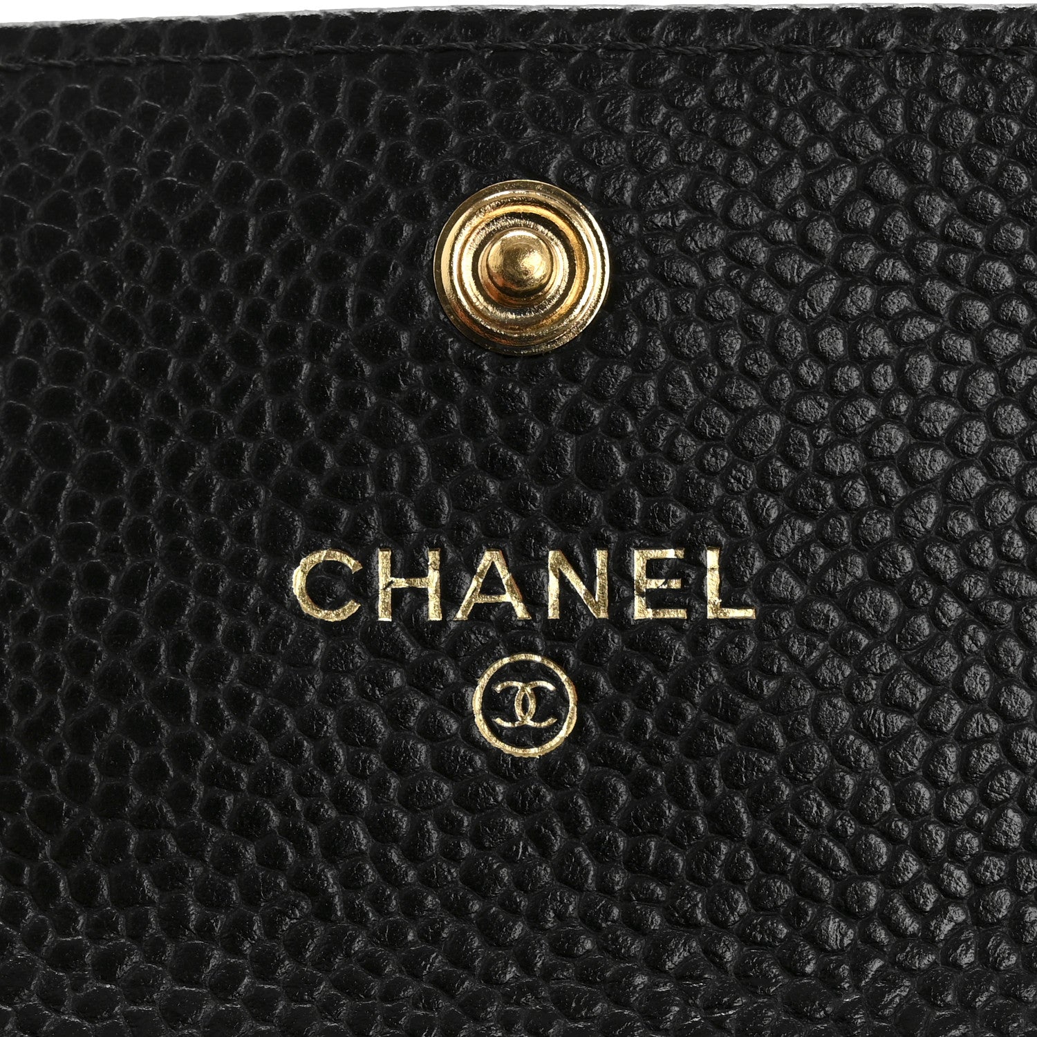 Chanel Caviar Quilted Flap Card Holder Black 6 of 9