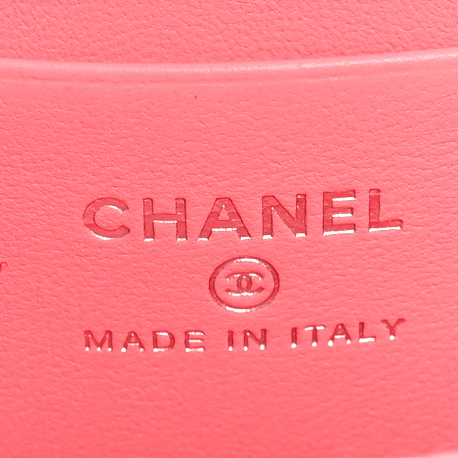 Chanel Lambskin Crystal Star Quilted Studded CC Zip Around Card Holder Wallet Pink 6 of 9