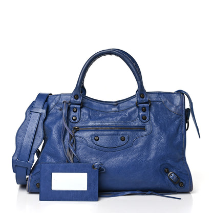 Balenciaga Agneau Classic Hardware City Bleu Lavande 3 of 12