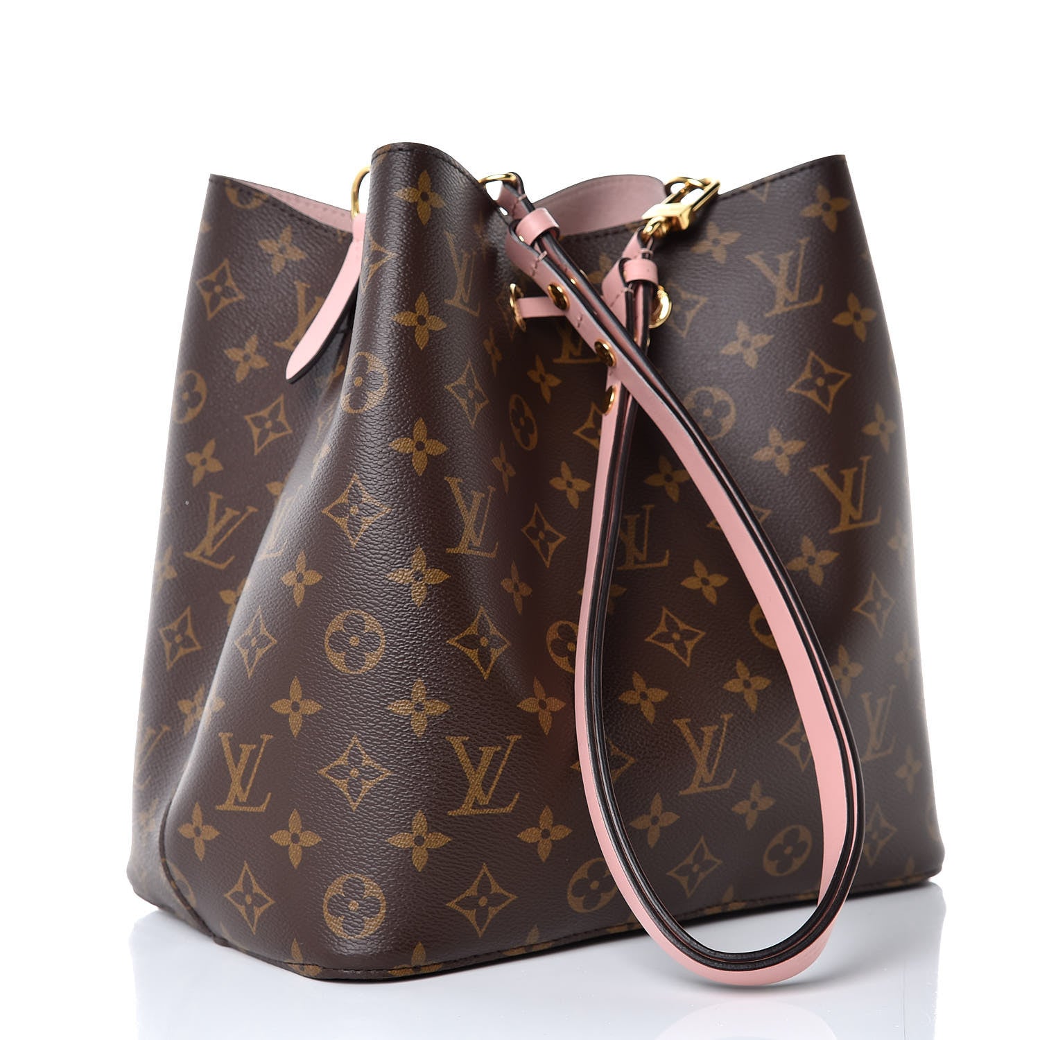 Louis Vuitton Monogram Neonoe MM Rose Poudre 3 of 8