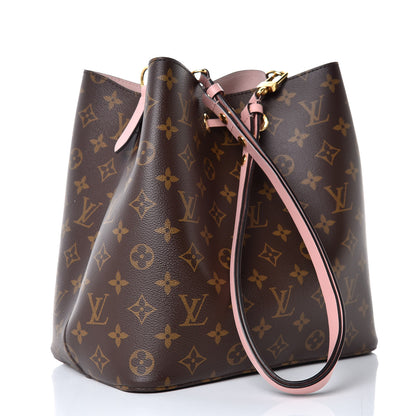 Louis Vuitton Monogram Neonoe MM Rose Poudre 3 of 8